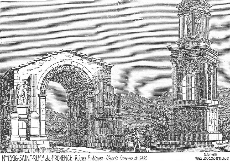 N 13096 - ST REMY DE PROVENCE - ruines antiques